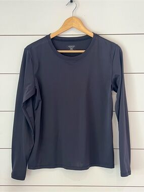 Patagonia Capilene Long Sleeve Top Large black /gorpcorp/ basic